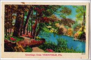 Greetings from Vernfield PA (Sample Card)