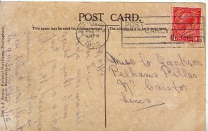 Genealogy Postcard - Jackson - Pelhams Pillar - Caisfor - Lincoln - Ref 3677A