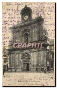 Postcard Old Lille Madeleine Church