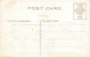 MADISON WISCONSIN~STATE CAPITOL~WI STATE SEAL~GILT & EMBOSSED POSTCARD