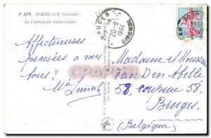 Postcard Modern Bordeaux La Cathedrale Saint Andre
