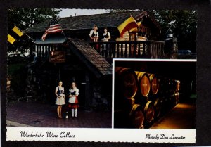 AR Wiederkehr Wine Cellars Weinkeller Restaurant nr ALTUS ARKANSAS Postcard