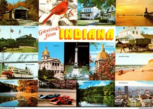 Greetings From Indiana The Hoosier State