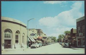 Wall Street,Eagle River,WI Postcard BIN