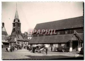 Modern Postcard Honfleur The Church of St. Catherine and the Power