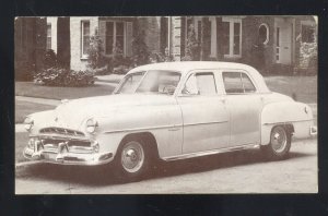 1951 DODGE MEADOWBROOK SEDAN VINTAGE CAR DEALER ADVERTISING POSTCARD