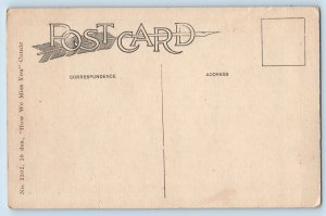 Comic Postcard How We Miss You We Have Some Nice Cool Pop Soft Drinks c1910's