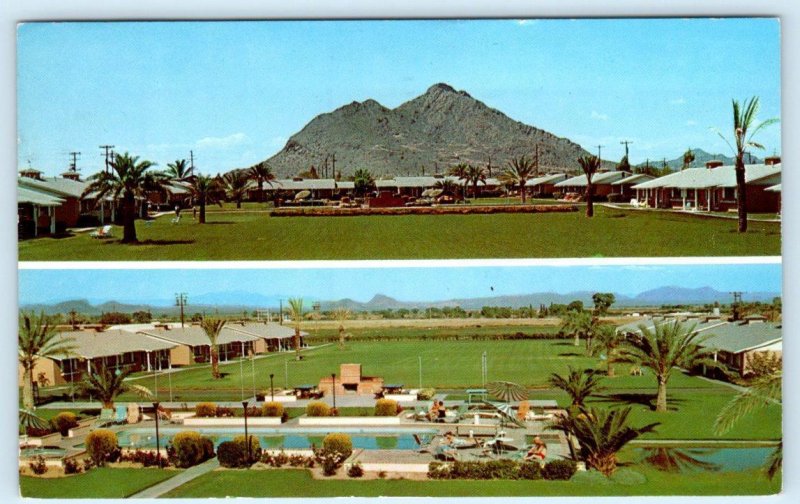 SCOTTSDALE, Arizona AZ ~ Roadside PARADISE VALLEY GUEST RANCH 1960s-70s Postcard