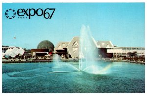 Montreal  Expo 67 General view from Place des Nations