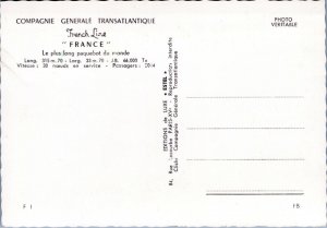 RPPC General Transatlantic Company French Line ocean liner France