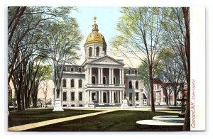 Concord N. H. New Hampshire State Capitol  Postcard