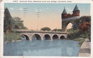 Connecticut Hartford Bushnell Park Memorial Arch And Bridge