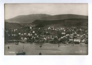 235353 NORWAY HARSTAD Vintage photo Mittet postcard