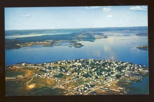 Lubec, Maine/ME Postcard, Spectacular Aerial View
