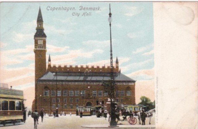 Denmark Copenhagen City Hall 1909