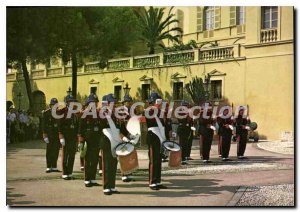 Postcard Modern Soleil De La Cote D'Azur Palace Monaco Relve custody winter o...