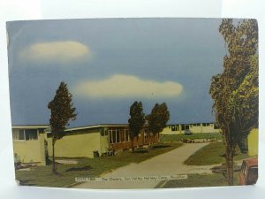 The Chalets Sun Valley Holiday Camp Rhuddlan Vintage Postcard Posted 1966