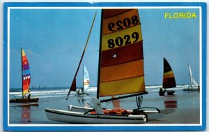 M-62886 Sailing Craft/Sailboats Sandy Beaches Florida USA