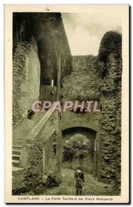 Conflans - La Porte Tarine and Vieux Remparts - Old Postcard