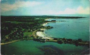 The Kennebunk Beaches in Maine Chrome Postcard C080