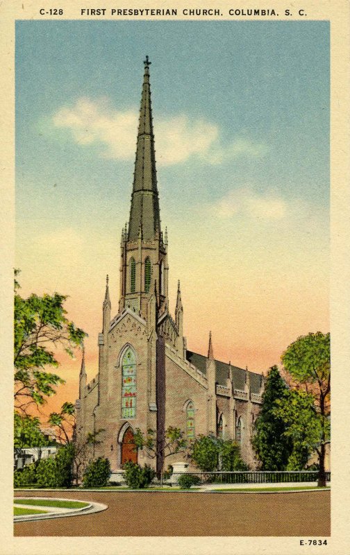 SC - Columbia. First Presbyterian Church