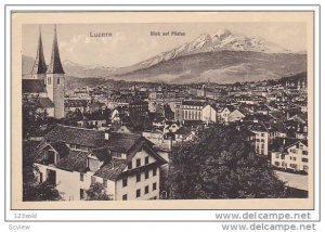 Blick Auf Pilatus, LUZERN, Switzerland, 1900-1910s