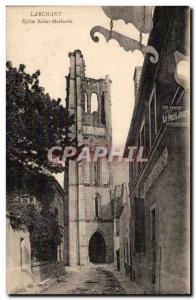 Larchant - Church Saint Matburin - Old Postcard