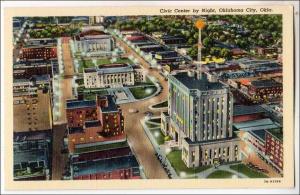 Civic Center by Night, Oklahoma City OK