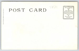 The Fat Man Checking His Weight Keep Getting Fatter Comic Postcard