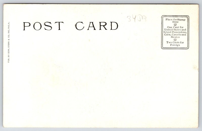 The Fat Man Checking His Weight Keep Getting Fatter Comic Postcard