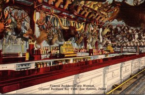 Texas San Antonio Famous Buckhorn Curio Museum Bar View 1941 Curteich