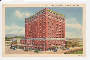 TN LN Johnson City John Sevier Hotel Linen