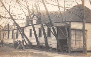 J70/ Warren Ohio RPPC Postcard c1913 Flood Disaster Auditorium 262