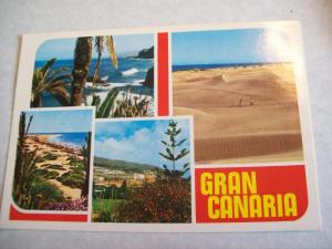 Canary Islands, Spain # 4  Used Postcard / 31Dec87
