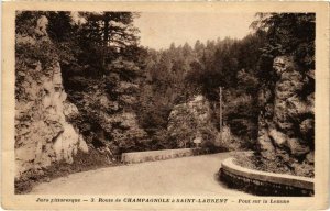 CPA Route de Champagnole a Saint Laurent FRANCE (1044027)