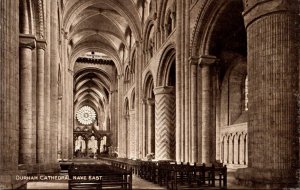 England Durham The Cathedral Nave East