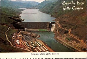 Idaho Hells Canyon The Brownlee Dam