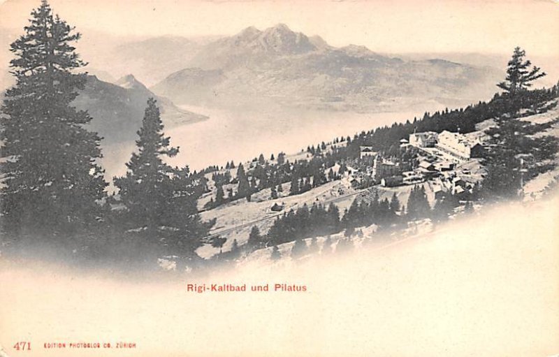 Rigi Kaltbad und Pilatus Switzerland Unused 