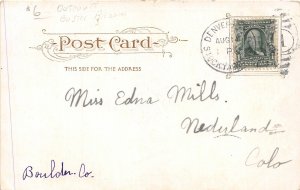 J8/ Denver Colorado Postcard c1910 Buster Brown Outcault Signed Comic 9 