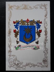 c1906 - PORTSMOUTH - Heraldic Coat of Arms