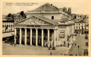 Belgium - Brussels. Theatre of the Monnaie