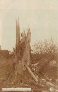 RPPC Zerschoss Baumb La Basse France? Germany? c1910s Vintage Postcard