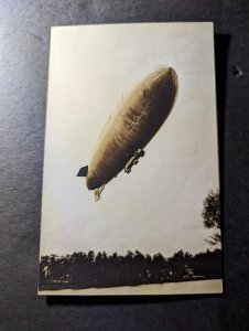 Mint USA US Navy Blimp Airship J3 RPPC Postcard