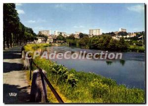 Old Postcard Charleville Mezieres Quai Rimbaud