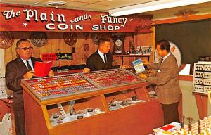 Plain & Fancy Coin Shop Advertising Unused 