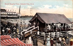 Postcard Beach Hospital Tent in Atlantic City, New Jersey