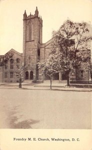 Washington DC Foundry Methodist Episcopal Church Vintage Postcard AA110704