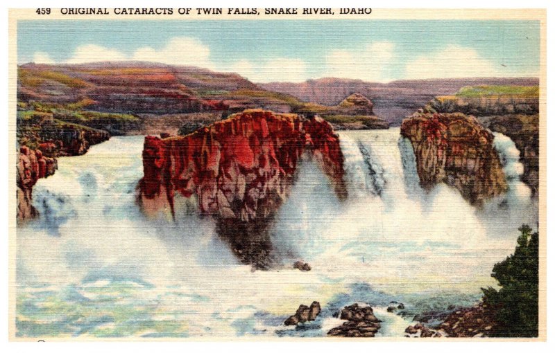 Idaho  Original Cataracts of Twin Falls Snake River