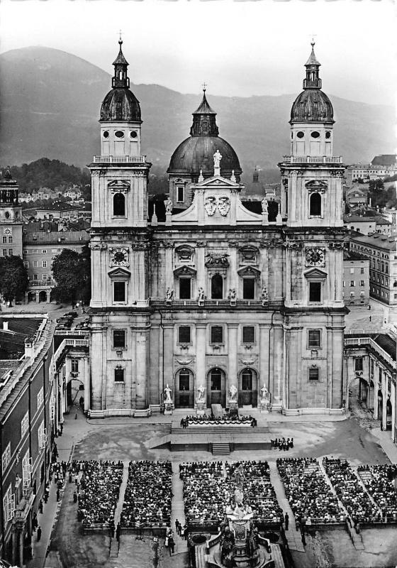 BG17470 salzburg dom und jedermann festpiel   austria  CPSM 14.5x9cm