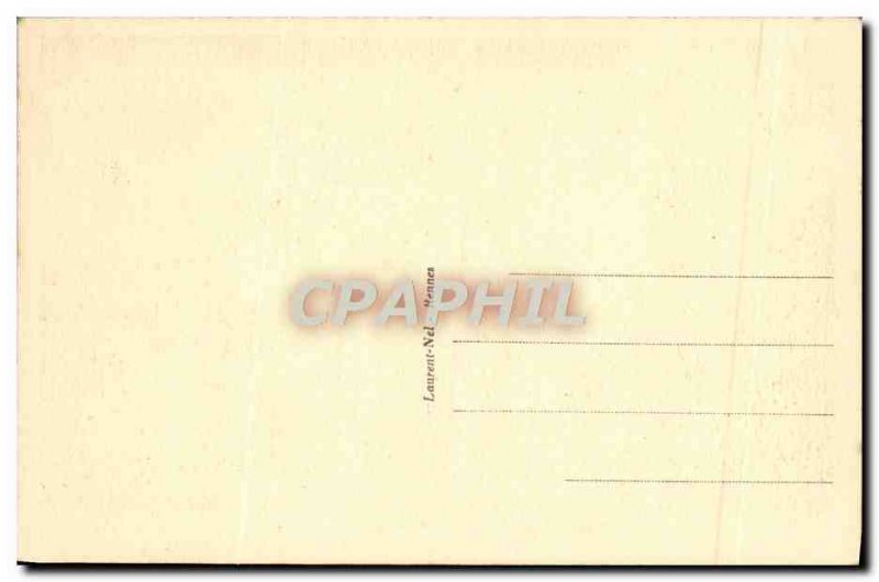 Old Postcard Chateau de Josselin The Dining Room